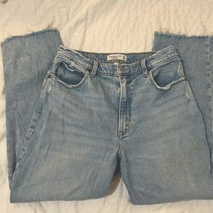 Abercrombie mom jeans